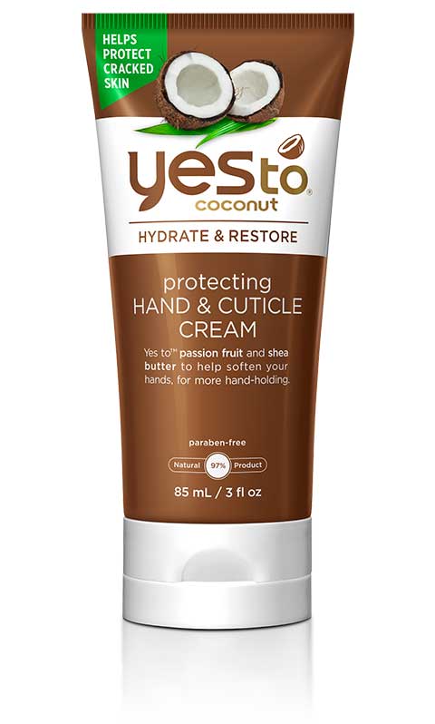 Best cuticle cream - Yes to Coconut Protecting Hand & Cuticle Cream
