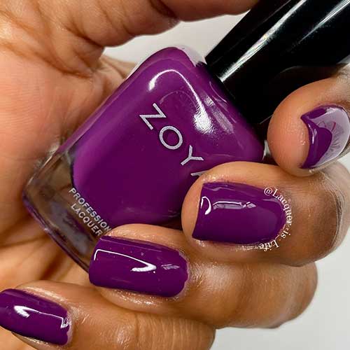 Cute deepened grape short fall nails 2020 with zoya bentley cream nail polish from zoya luscious fall 2020 collection! Cute deepened grape short fall nails 2020 with zoya bentley cream nail polish from zoya luscious fall 2020 collection!