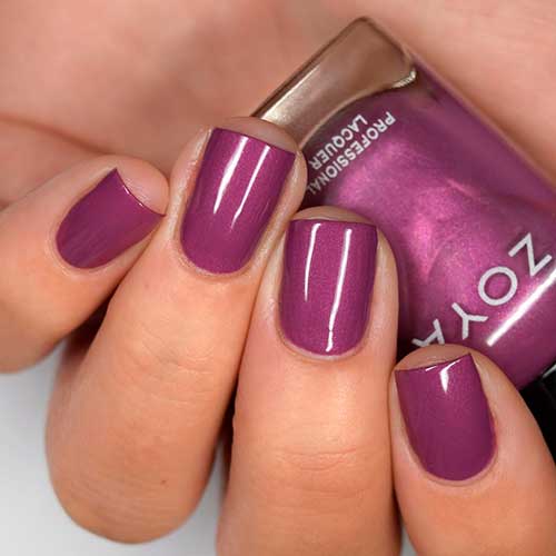 Cute short square deep purple fall nails 2020 with zoya teresa micro-shimmer nail polish from zoya luscious fall 2020 collection! Cute short square deep purple fall nails 2020 with zoya teresa micro-shimmer nail polish from zoya luscious fall 2020 collection!