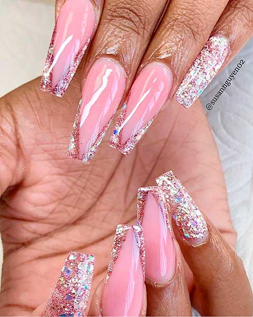 Stunning V French Tip Nails Designs Cute Manicure