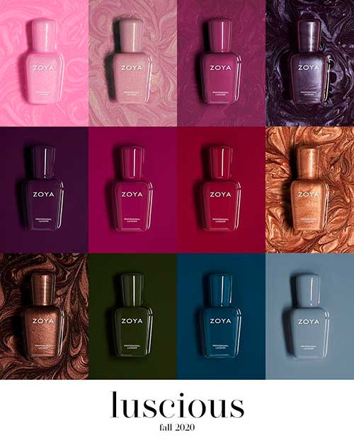 Top Fall Manicure by Zoya Luscious Fall 2020