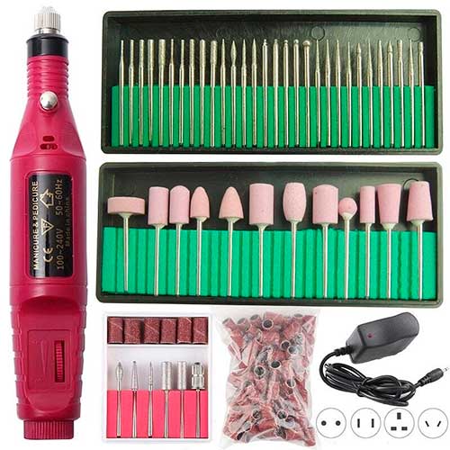 JMD-100 Nail Drill Machine and Nail Drill Bits for acrylic nails!