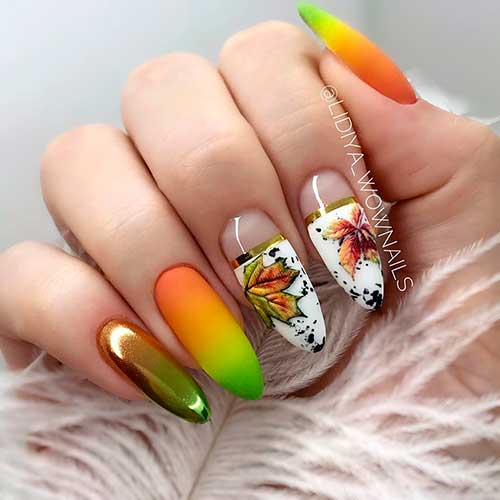 7 Cute Fall Design Nails For Inspiration Cute Manicure