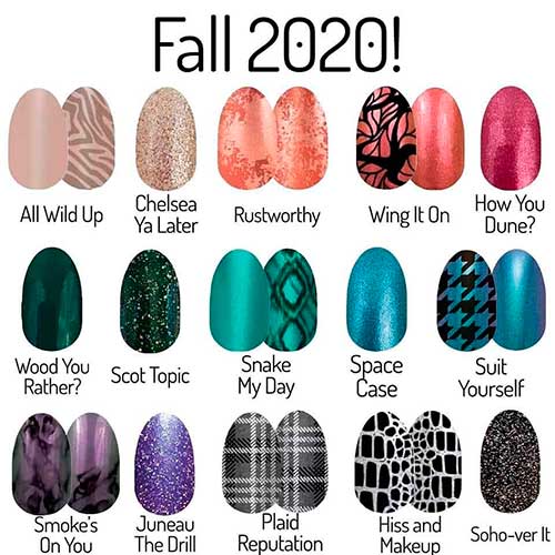 New Fall Color Street Nails 2020 Collection, color street fall 2020