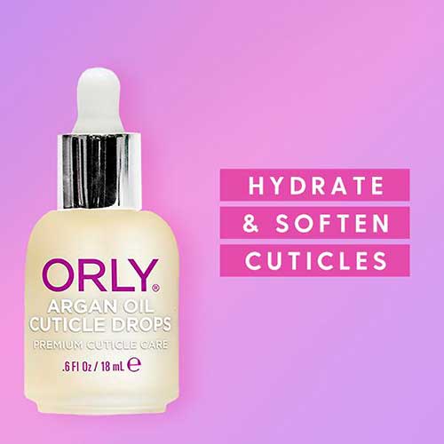 Argan Cuticle Oil Drops can be your perfect partner on removing dry skin around nails for having super nails