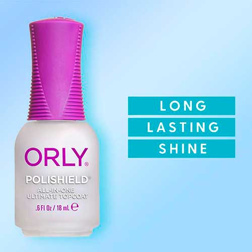 ORLY Polished Topcoat for high shine long lasting manicure appearance!