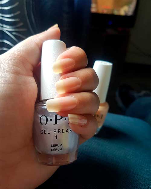 Step 1- Gel Break - Serum-Infused Base Coat