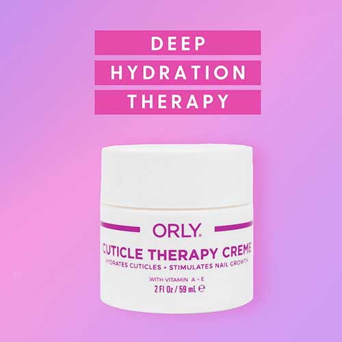The Cuticle Therapy Crème is perfect for cracked and dry cuticles for having super nails!