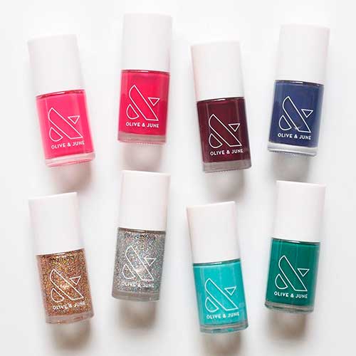 Olive & June Winter Nail Polish Set with 8 winter colors!