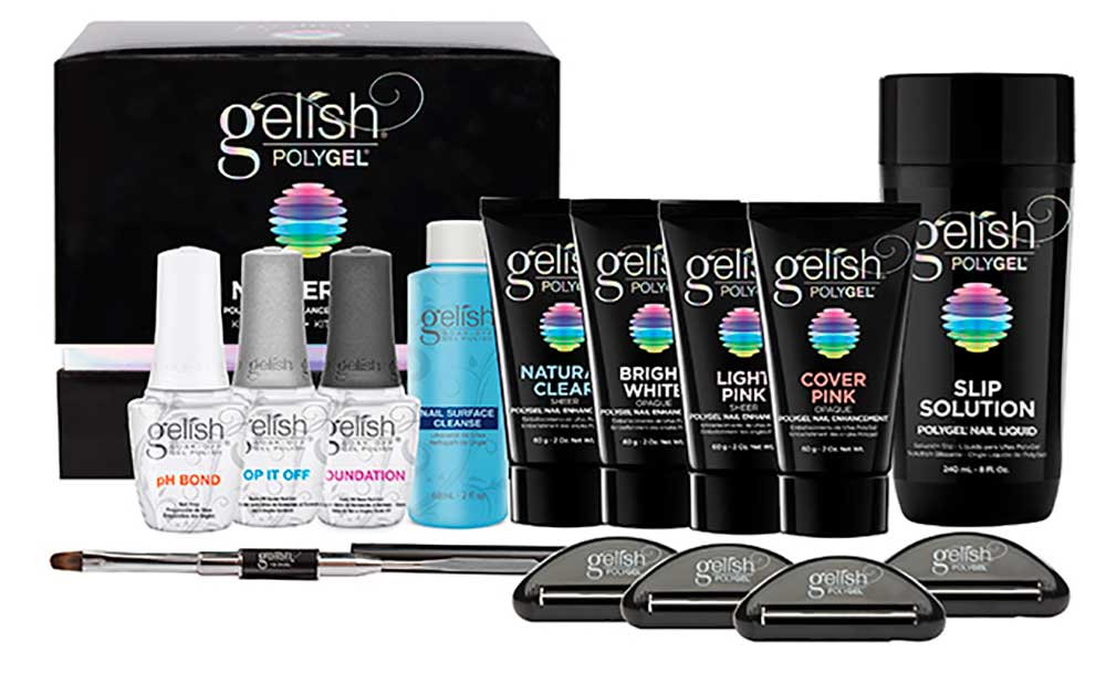 Gelish Polygel Master Kit considered the best polygel nail kit