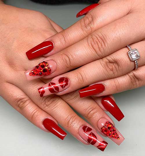Gorgeous Valentines Day Nails Ideas For 21 Cute Manicure