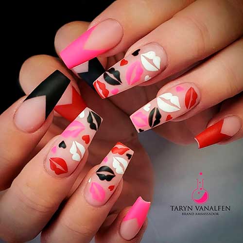 Featured image of post Red Valentines Day Nails 2021 : Nail art inspiration for when you&#039;re feeling the love.