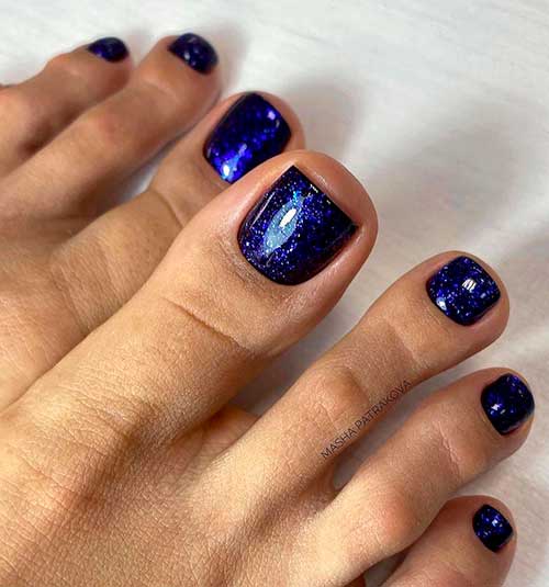 Cute blue toenails idea for pedicure ideas geeks in 2021!