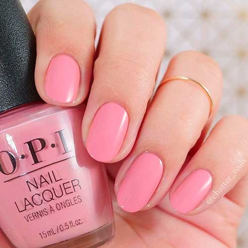 Cute spring nails 2021 with the OPI pink nail polish Suzi Calls the Paparazzi Lovely spring nails 2021 with the OPI pink nail polish Suzi Calls the Paparazzi
