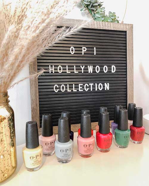 Hollywood OPI Nail Polish for spring 2021 Hollywood OPI Nail Polish for spring 2021