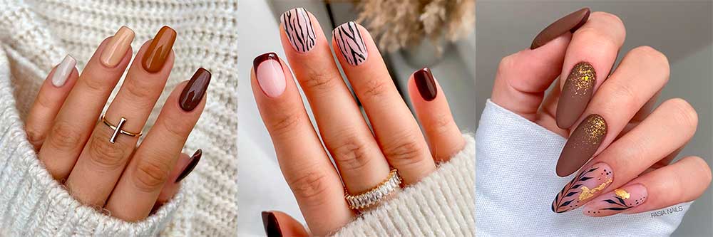 Elegant Fall Brown Nails 2022 That You’ll Love to Try