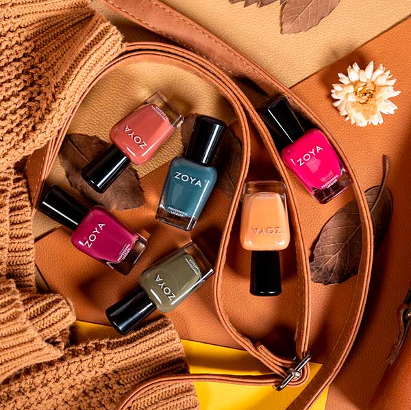 Zoya Nail Polish Collection: Classic Leathers for Fall 2022