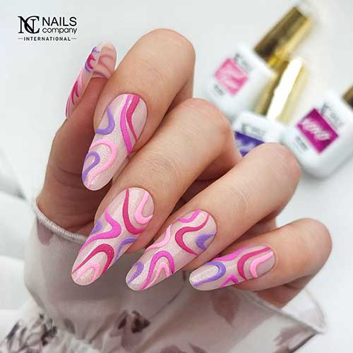 Beautiful and Mesmerizing Swirl Nails to Elevate Your Nail Art Game